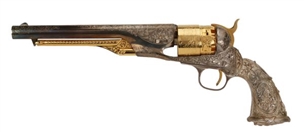 1860 Colt Army Heirloom Edition Black Powder Revolver with Tiffany Grips – Serial #3
